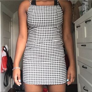 Really adorable gingham mini dress